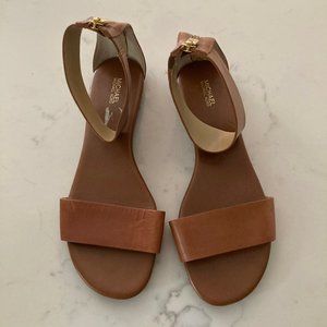 Women's Ava Leather Ankle Strap Sandals